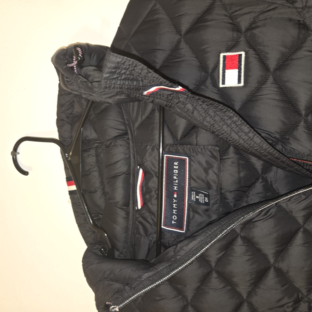Tommy Hilfiger Black Quilted Jacket